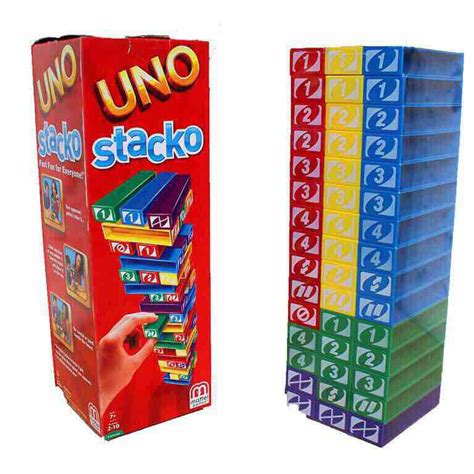 uno jenga game.